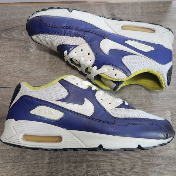 2010 Nike Air Max 90 Wicket Purple Athletic‎ Shoes Sneakers Mens Size 10.5 READ main image 7